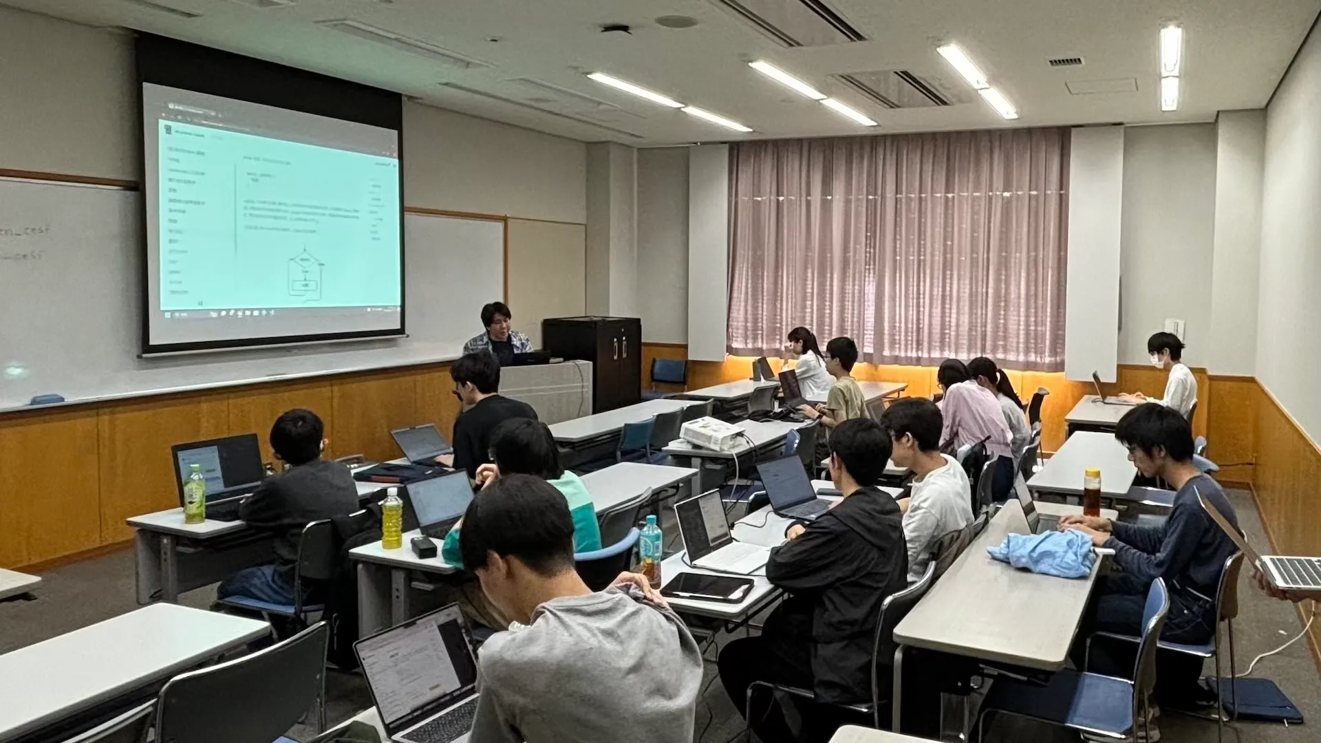 5 月 4 日の午前の様子